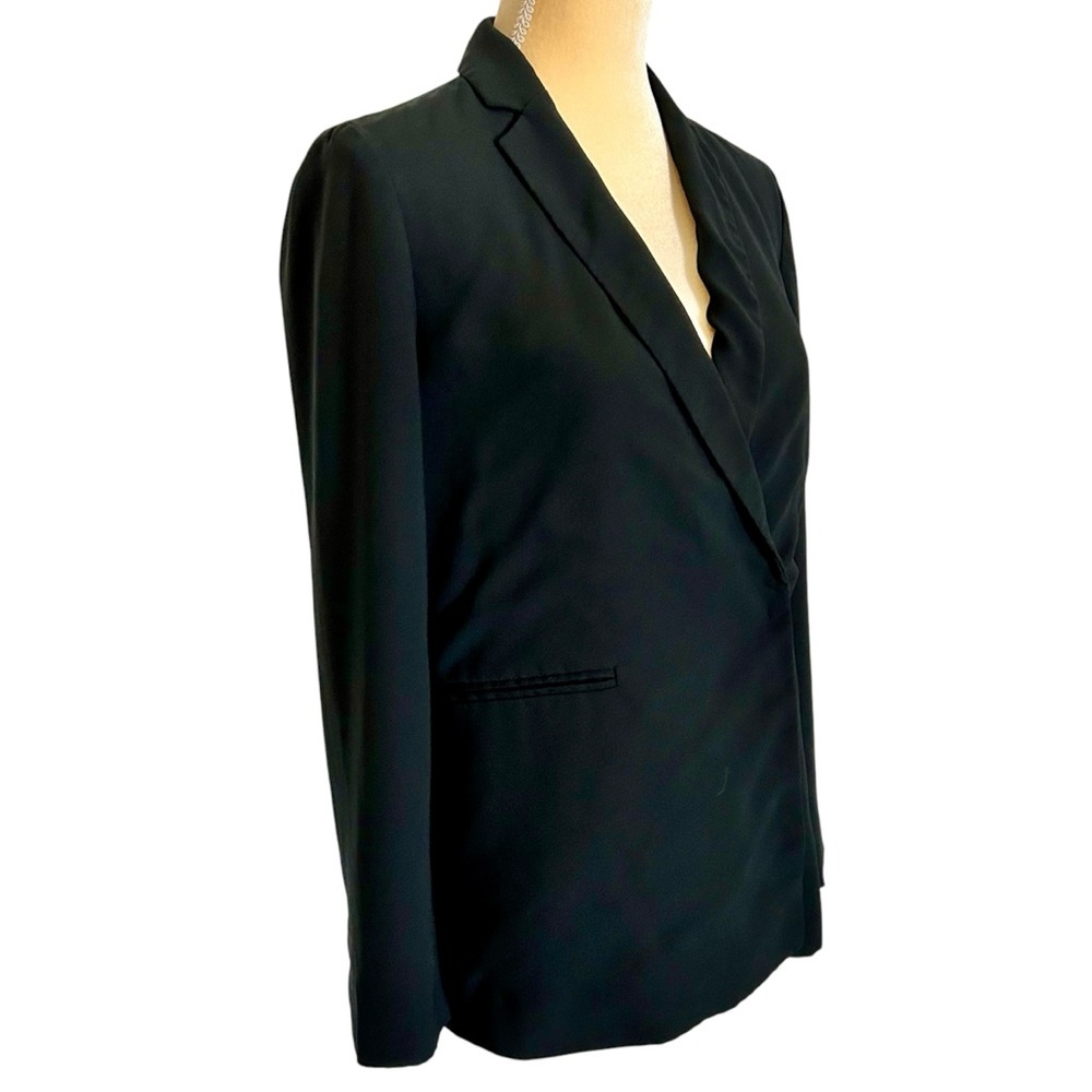 Madewell Womens Black Blazer Size 4 - Picture 2 of 11